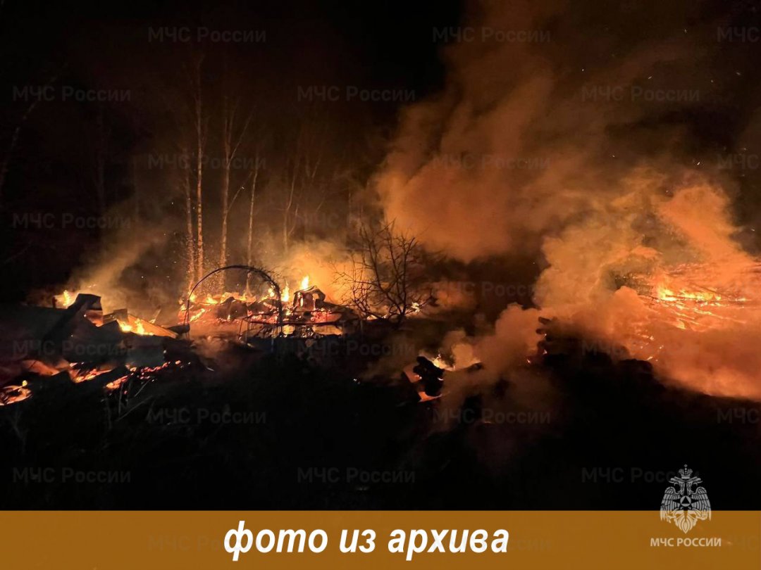 Пожарно-спасательные подразделения Ленинградской области ликвидировали пожар во Всеволожском районе